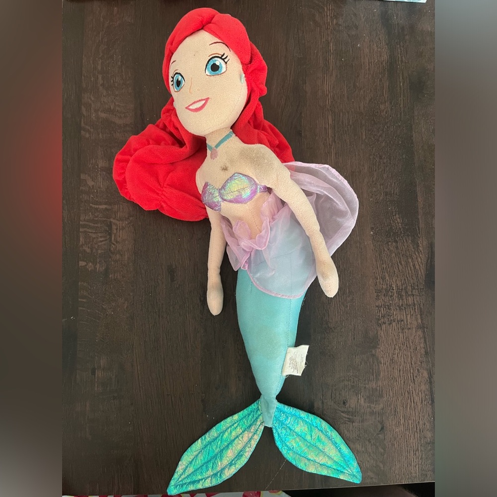 16” mermaid Ariel plush - Disney